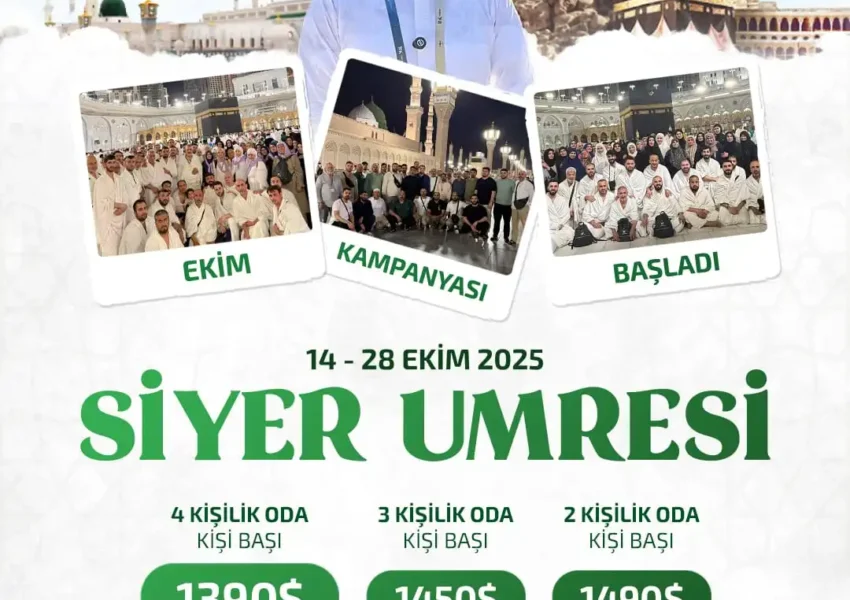 2025 Ekim Umresi, Siyer Umresi, 14 günlük umre