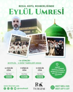 Eylül Umresi | 14 Günlük Umre