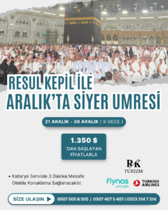 Aralık Umresi - 9 Günlük