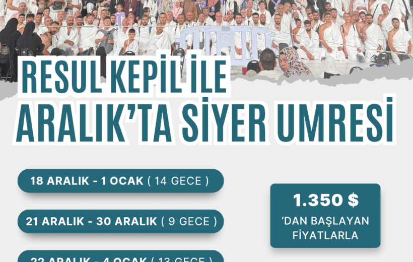 Aralık Umresi - 13 Günlük Umre