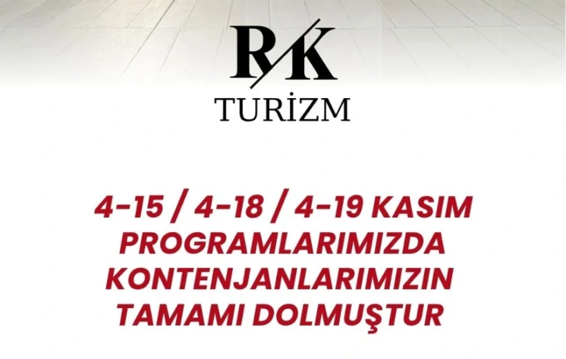 7 Kasım Umresi - 10 Günlük - Ara Tatil Umre