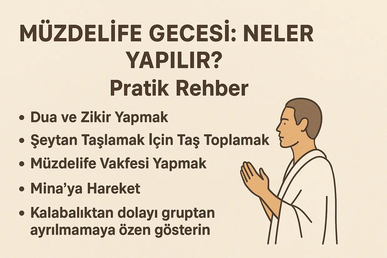 Müzdelife Nedir, Müzdelife Nerededir, Müzdelifede ne yapılır