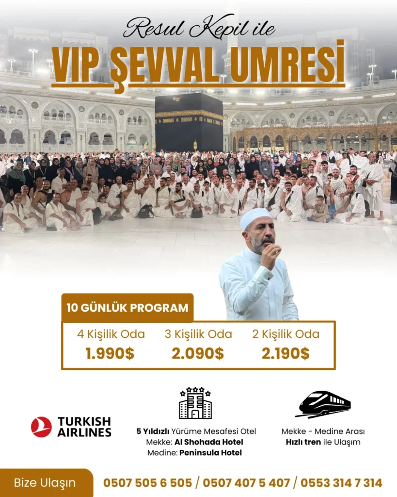 şevval umresi, şevval umre fiyatları, 10 günlük şevval umresi, 2026 şevval umresi, mart umresi, mart umre fiyatları, 10 günlük mart umresi, 2026 mart umresi