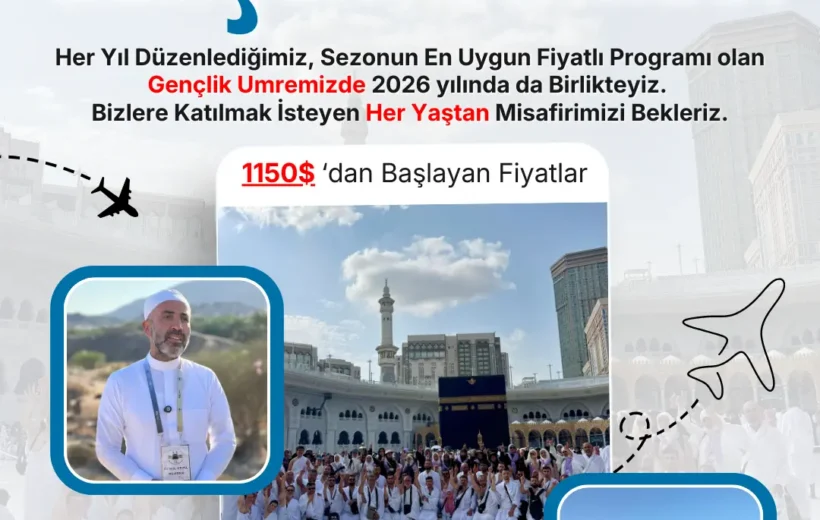 14 Günlük Gençlik Umresi & Siyer Umresi