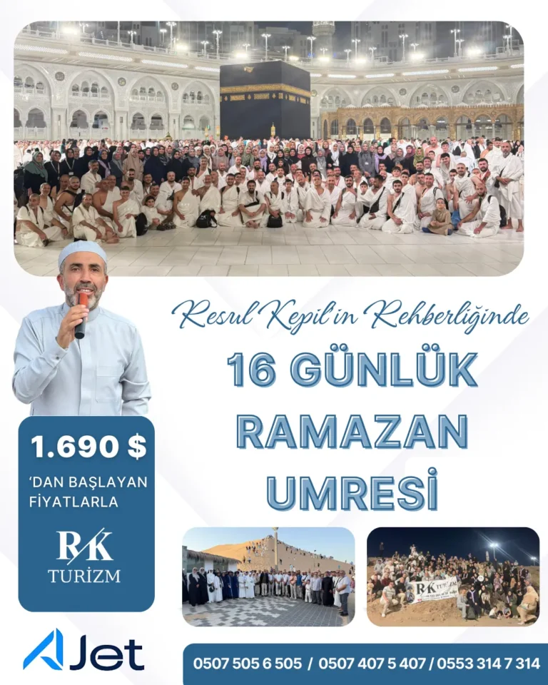 15 günlük ramazan umresi fiyatları, umre fiyatları, 2026 umre fiyatları