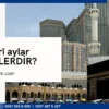 hicri aylar, haram aylar, hicri aylar nelerdir, haram aylar nelerdir
